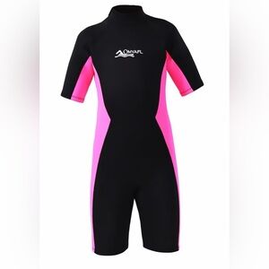 Wetsuit for Girls Neoprene Swim/Surf 2mm NWOT Size 6